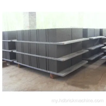 အုတ်လုပ်ခြင်း စက်ပစ္စည်းများအတွက် PVCPlastic Block Pallet